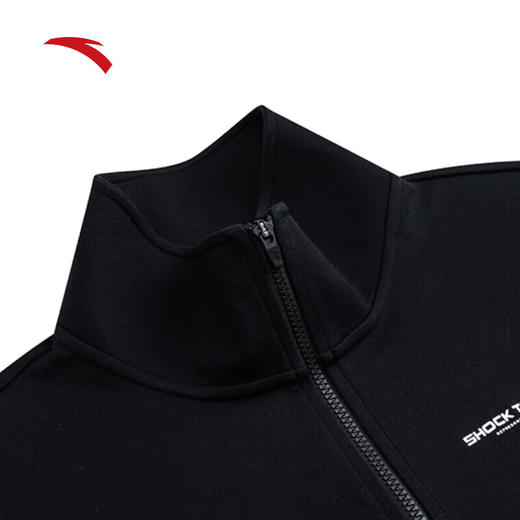 安踏SHOCK4  外套男士当季防风宽松针织休闲运动上衣152431703N 商品图0