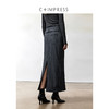 C+IMPRESS/西嘉澳洲初剪羊毛 高智淡人风半身裙垂感直筒裙女 商品缩略图2