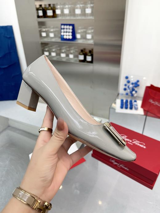 rv方扣女鞋，早春新色灰湖蓝，百搭不挑人（HC） 商品图3