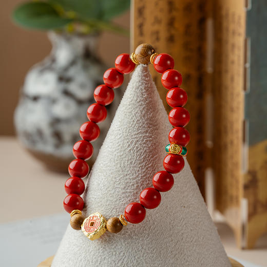 【宫里手串】本命大吉 朱砂手串 商品图1