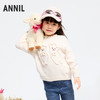 女童保暖中领毛衣趣味绣花冬季新款安奈儿童装实体店同款XG444590 商品缩略图2