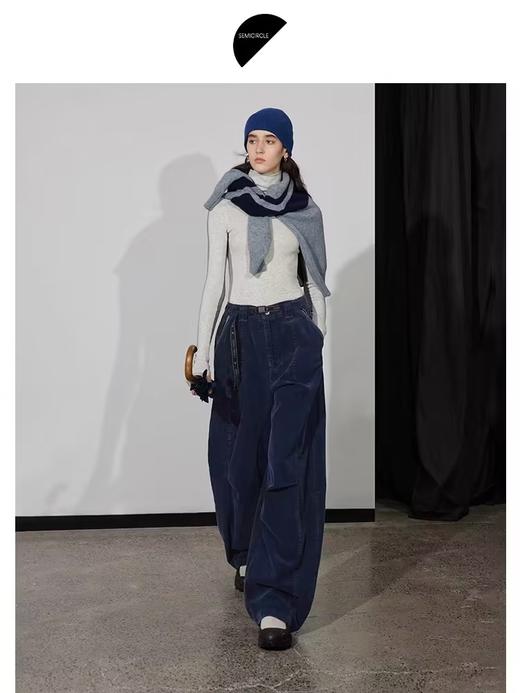 半圆/D24407575/加厚休闲灯芯绒裤 商品图1