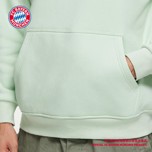 【官方正版】拜仁慕尼黑足球俱乐部 | 薄荷绿连帽卫衣运动休闲 商品图4