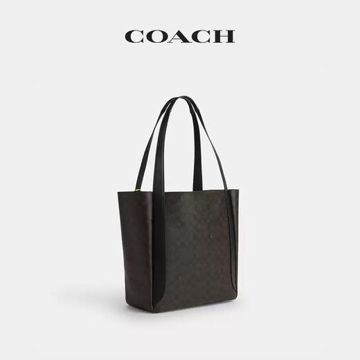 【自营】coach/蔻驰  女士经典标志HADLEY托特包单肩包老花大容量 CV997 IMXAQ 商品图1