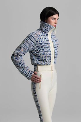 Cordova - TAOS Ski Suit - MEADOW/ALABASTER - 女装 - 连体滑雪服 - 白色/花色