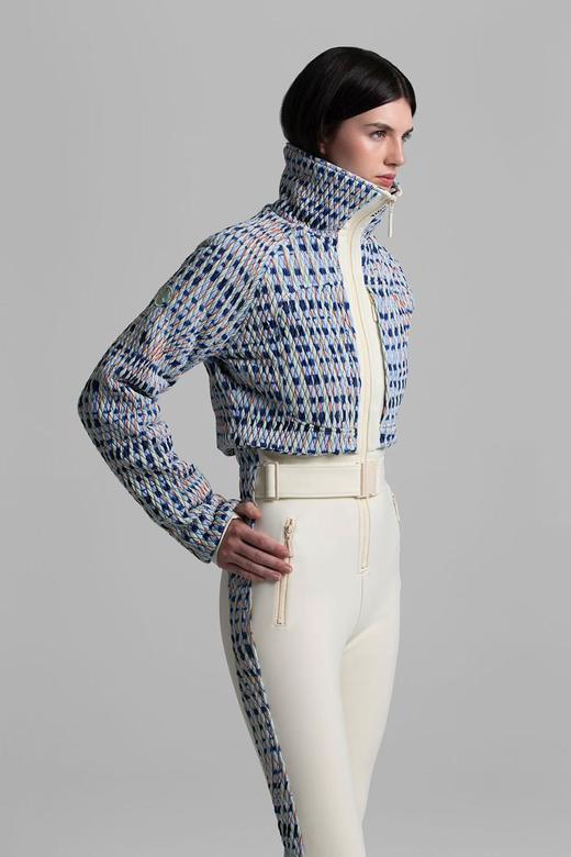 Cordova - TAOS Ski Suit - MEADOW/ALABASTER - 女装 - 连体滑雪服 - 白色/花色 商品图0