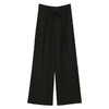 玳莎通勤OL阔腿裤女秋冬新款职业系带设计宽松显瘦西装裤  ED36303 商品缩略图4