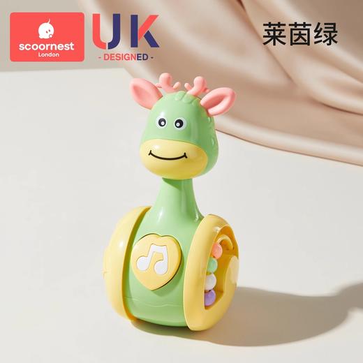 科巢婴儿玩具不倒翁0到1岁早教益智宝宝新生儿0-6-9个月儿童摇铃 商品图4