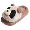 可爱小熊猫卡通冬季保暖棉拖鞋大童男女童毛绒鞋子棉拖【WG24106】 商品缩略图4