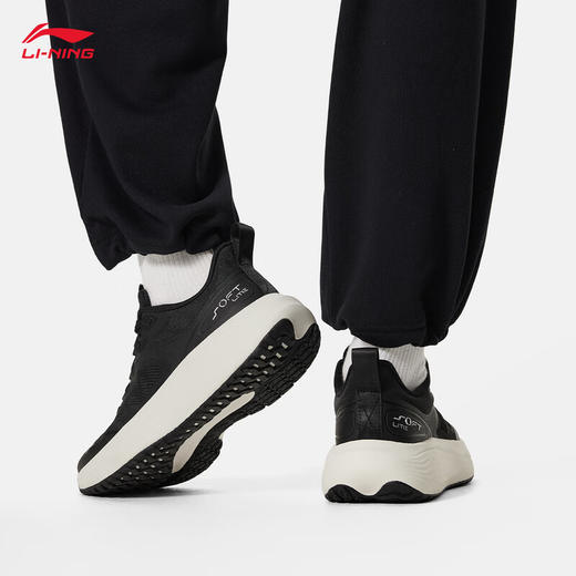 李宁SOFT LITE丨休闲鞋女鞋2024秋季新款潮流百搭运动鞋子AGLU038 商品图7