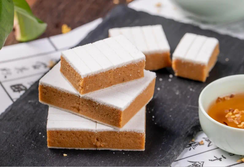 金达峰 金乡特产 酥松可口的面茶糕   300g