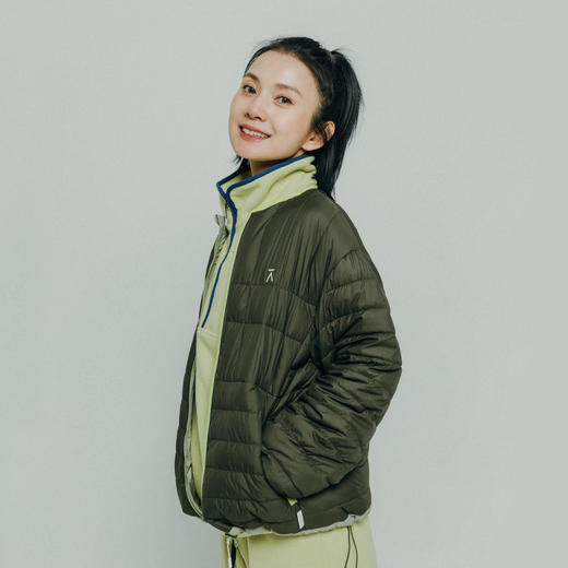 【十一破价福利】ACMEITEM爱棵米 户外云感圆领羽绒服轻量防泼水零压羽绒衣男女GAF3110312G 商品图1