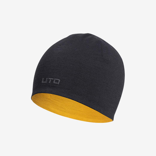 UTO/悠途绵羊毛针织帽秋冬户外运动骑行跑步徒步登山弹力保暖套头 商品图3