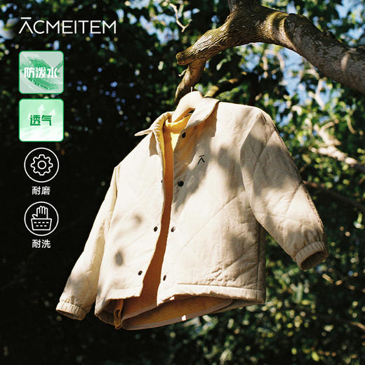 【十一破价福利】ACMEITEM爱棵米户外亲子运动棉服外套防泼水防风透气翻领夹克开衫GAF3070385G 商品图0