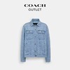 【自营】coach/蔻驰  女士经典标志老花丹宁牛仔夹克休闲舒适通勤 CL264 P9J 商品缩略图4