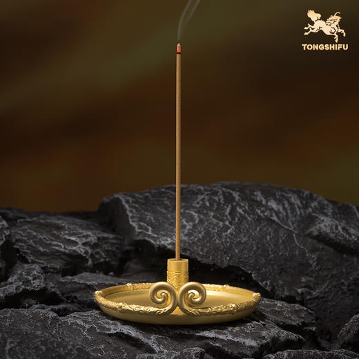 铜师傅《悟空之紧箍香插》客厅桌面齐天大圣铜香插 家居工艺品 商品图0