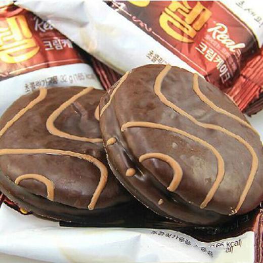 乐天 梦雪夹心派（巧克力味糕点） 204g/盒 商品图2