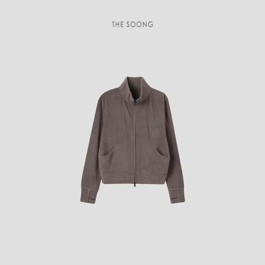 THESOONG“必收系列”超细美丽诺羊毛"防缩工艺80公支丝光高弹卫衣外套HBWT5412 商品图11