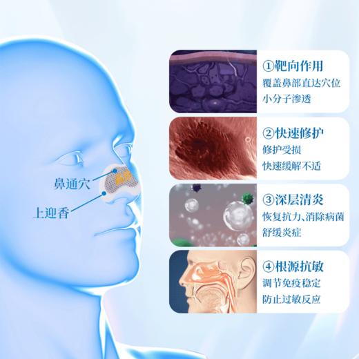 【告别鼻yan不适，日本进口】高井复元鼻灵贴 传承千年汉方 天然植萃 针对穴位 成分温和使用方便 无需冲洗 商品图5