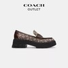 【自营】coach/蔻驰  女士经典标志RUTHIE乐福鞋 CT702 MPL 商品缩略图1