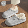 【多巴胺！防水棉拖鞋】女冬季家居室内家用防滑毛绒小熊包跟厚底棉鞋男冬，一体成型,防水防污，一擦即净。ry 商品缩略图10
