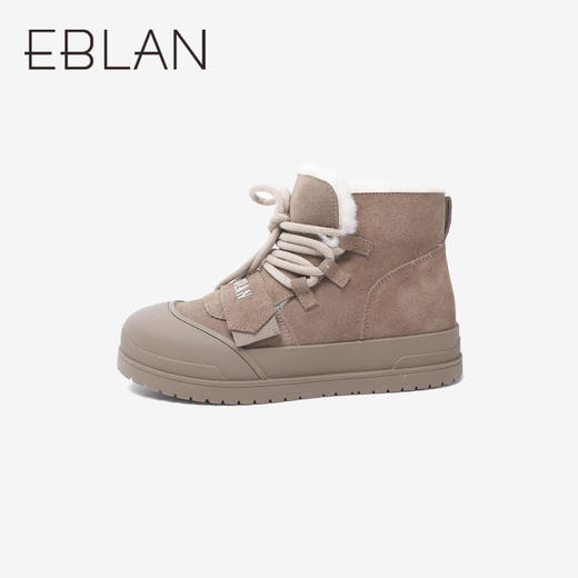 伊伴冬季加绒棉鞋冬靴女鞋B24766803 商品图0