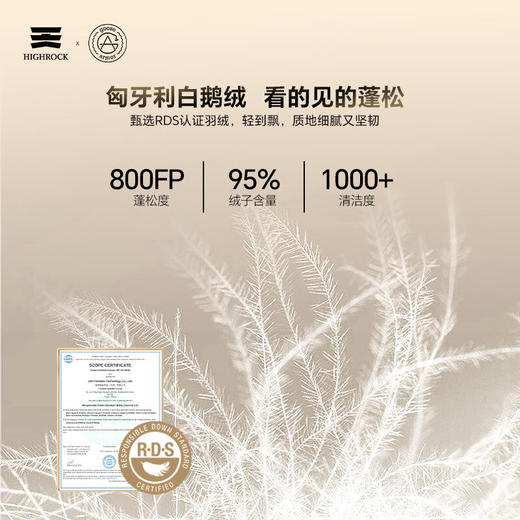 天石鹅铠甲2.0白鹅绒羽绒服中厚冬季东北严寒轻暖外套G306 （2.0版） 商品图2