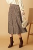 Le Malene 卡其色肌理感加厚半裙 10531 商品缩略图0