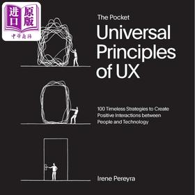 预售 【中商原版】The Pocket Universal Principles of UX 进口艺术 用户体验袖珍通用原则 100项策略