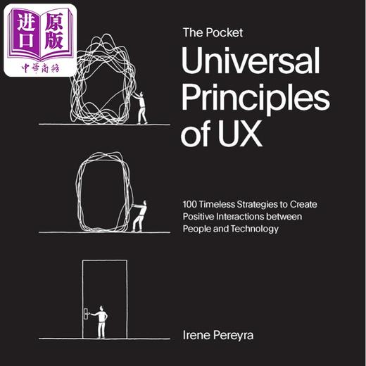预售 【中商原版】The Pocket Universal Principles of UX 进口艺术 用户体验袖珍通用原则 100项策略 商品图0