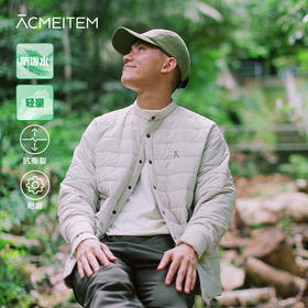 【十一破价福利】ACMEITEM爱棵米 户外防泼水夹棉立领外套轻便抗菌保暖中间层棉服GAF3070903G