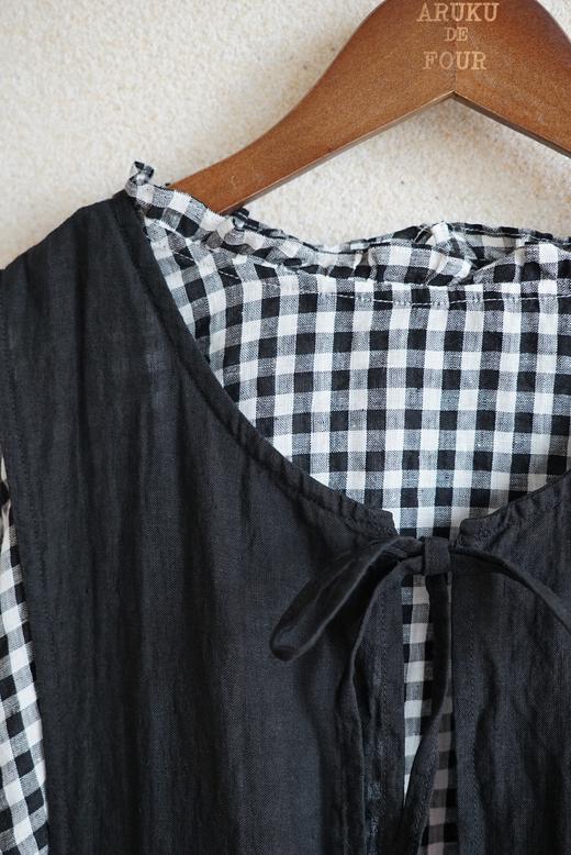 LABORATORY 亚麻碎花领衬衫上衣 商品图12