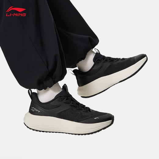 李宁SOFT LITE丨休闲鞋女鞋2024秋季新款潮流百搭运动鞋子AGLU038 商品图6