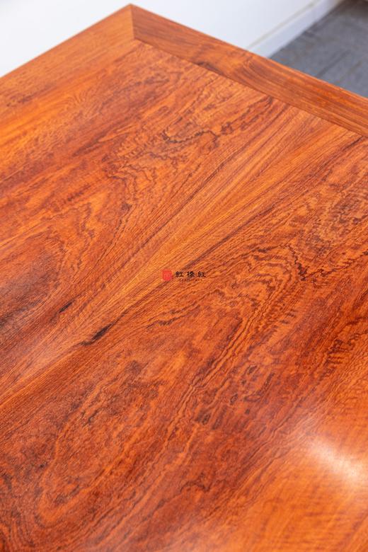 红桥红  家具严选  缅甸花梨（大果紫檀）【88 马蹄腿带束腰 休闲桌 五件套】 商品图7