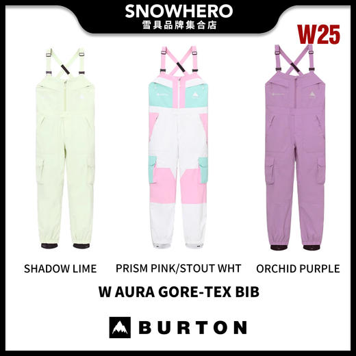 2425 BURTON W AURA GORE-TEX BIB 商品图0