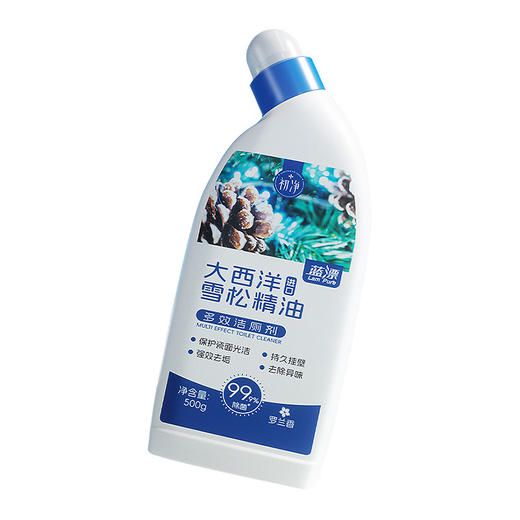 「29.9到手3大瓶！多效洁厕剂」蓝漂新品大西洋雪松洁厕液 洁厕灵马桶除臭清洁工具剂 商品图4