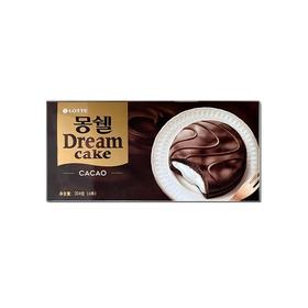 乐天 梦雪夹心派（巧克力味糕点） 204g/盒