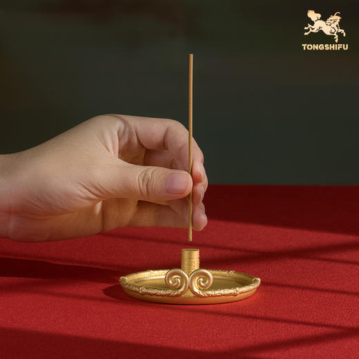 铜师傅《悟空之紧箍香插》客厅桌面齐天大圣铜香插 家居工艺品 商品图4