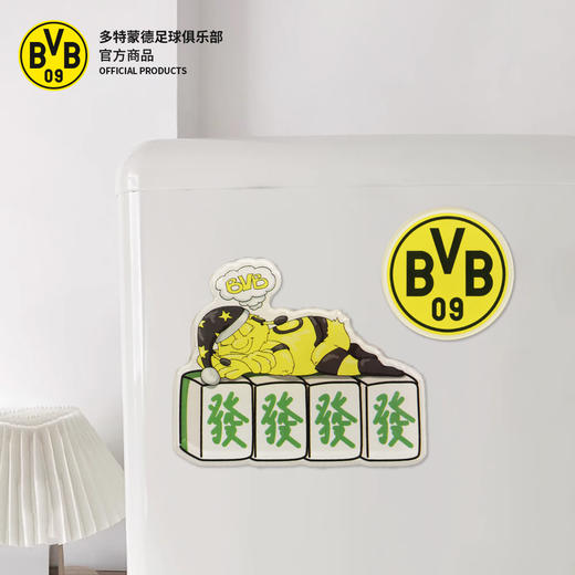 【官方正版】多特蒙德足球俱乐部 | 卡通吉祥物高清亚克力冰箱贴球迷周边 商品图3