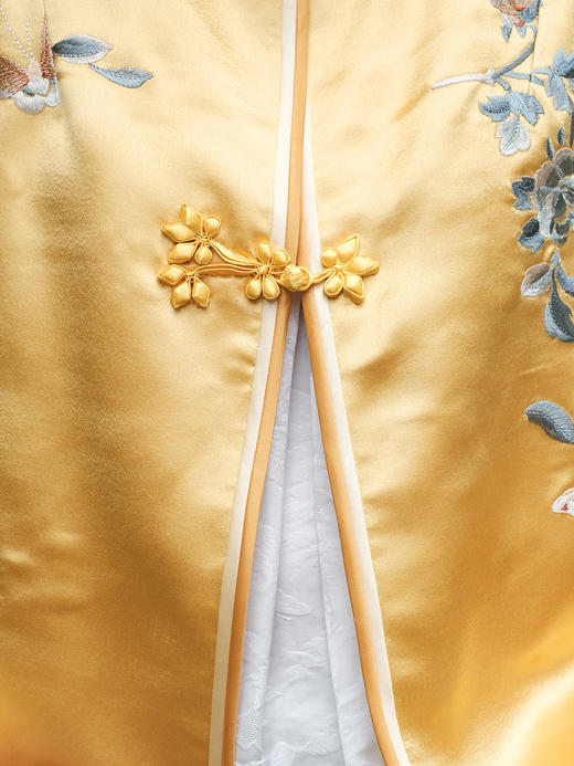 盛唐牡丹 |手推绣一粒扣外套 商品图2