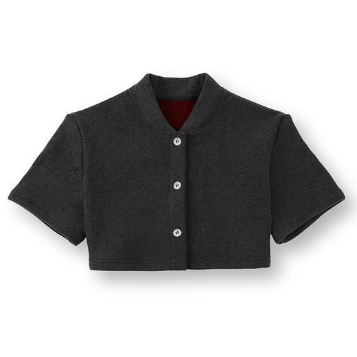 【关爱家人，让爱多一份温度】秋冬加厚保暖护肩 加绒中老年肩周防寒 睡觉小坎肩 背部热暖-QQ 商品图4