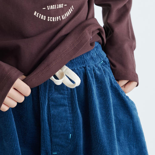 fx-儿童弧形灯芯绒萝卜裤 PDK2424 商品图4