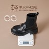 ZHR则则厚底增高袜靴乐福鞋轻便女鞋2024冬季新款ins百搭短靴 商品缩略图2