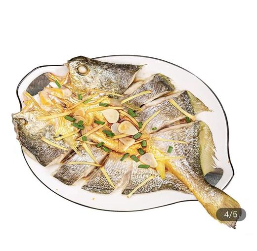 0593【国企严选，山海食材】速冻原味大黄鱼去鳞去鳃去内脏新鲜宁德海鲜原味黄花鱼250g 商品图4