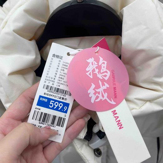 399.9元GM80%鹅绒服厚实保暖516078-WY 商品图1