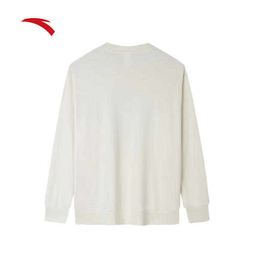 【本周特价】安踏套头卫衣 女当季新款优可丝宽松复古印花套头衫长袖上衣162438704 商品图1