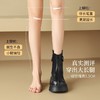 ZHR厚底短靴女2024秋冬新款英伦风加绒瘦瘦靴轻便马丁靴切尔西靴 商品缩略图6