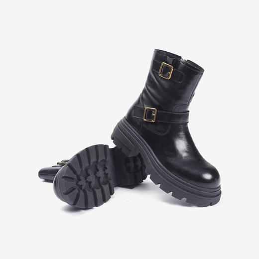 伊伴冬季冬靴女鞋B24512501 商品图7