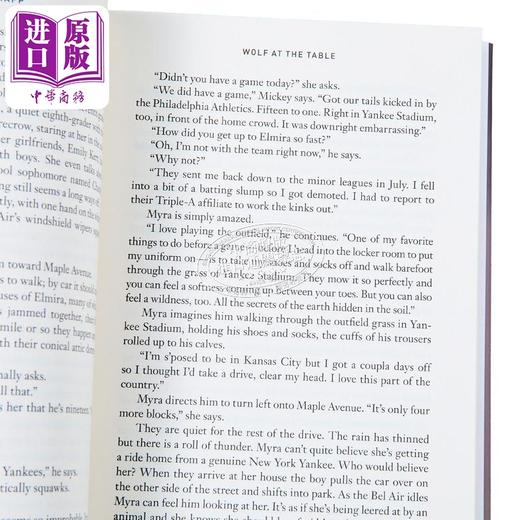【中商原版】餐桌上的狼 普利策奖得主作品 Wolf at the Table 英文原版 Adam Rapp 世界现当代文学 经典文学 商品图2
