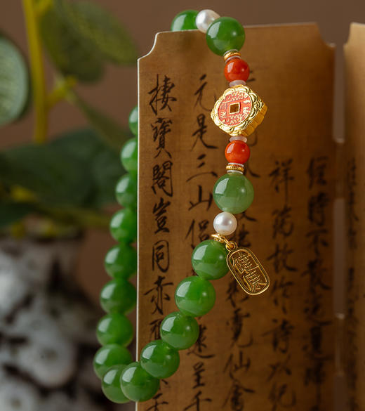【宫里手串】本命大吉·和田玉手串 商品图1